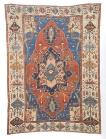 Antique Persian Bakhshayesh Rug 9'7" x 12'11" (2.92 x 3.94 M)