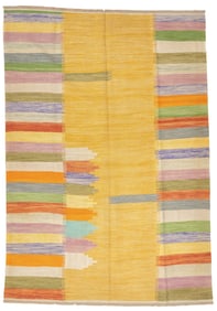 Fine Contemporary Turkish Kilim Flat Weave Rug 5'6" x 7'11" (1.68 x 2.41 M)