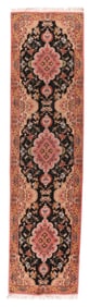 Extremely Fine Persian Tabriz Long Rug 2'7" x 10'3" (0.79 x 3.12 M)