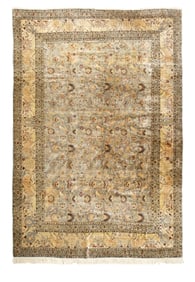 Antique Turkish Hereke Rug 6'10" x 10' (2.08 x 3.05 M)