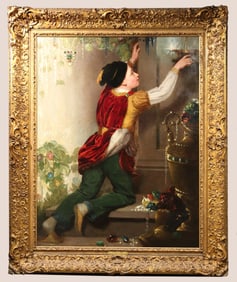 Rev. Matthew William Peters - Oil on Canvas Painting