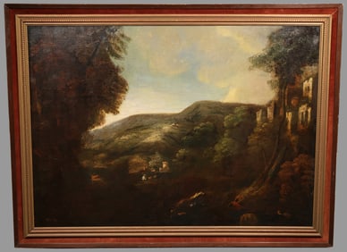 Herman Saftleven (DUTCH, 1609-1685) - Oil on Canvas Painting