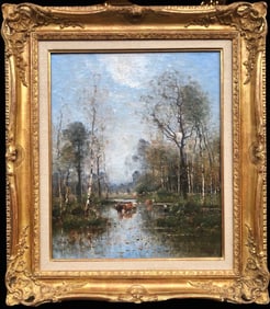 JAPY Louis Aime ( 1840 - 1916 ) - Oil on Canvas Painting