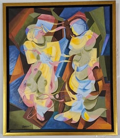 Mustafa Abelseed – It Touches the Heart (Oil on Canvas)