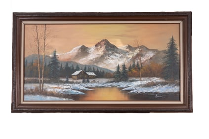 Vintage Oil on Canvas Signed by artist