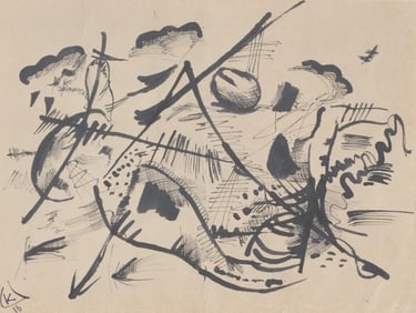 Kandinsky Vasily- Abstraction- 1916