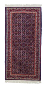 Vintage Persian Sarouk  Rug 2'3" x 4'5" (0.69 x 1.35 M)
