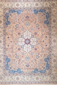 Fine PAK Persian Tabriz Design Rug 9' x 12'1" (2.74 x 3.68 M)