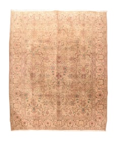 Vintage Persian Tabriz Rug 10'2" x 12'10" (3.10 x 3.91 M)