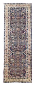 Antique Lavar Kermin Rug 2'6" x 7' (0.76 x 2.13 M)