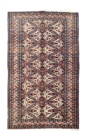 Antique Caucasian Zehour Rug 5'4" x 8'8" (1.63 x 2.64 M)