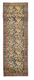Antique Persian Malayer Long Rug 3'4" x 10' (1.02 x 3.05 M)