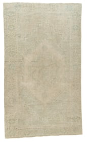 Turkish Oushak Rug 3'9" x 6'6" (1.14 x 1.98 M)