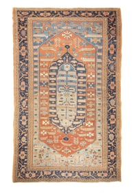 Antique Persian Bakhshaish Rug 11'5" x 18'3" (3.48 x 5.56 M)