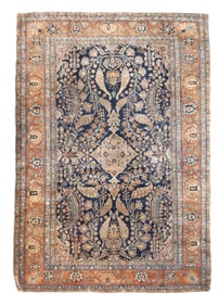Antique Persian Farahan Sarouk Rug 8'6" x 11'2" (2.59 x 3.40 M)