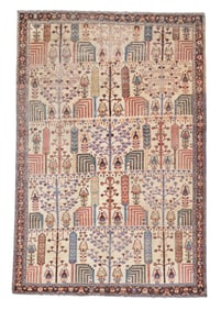 Antique Persian Bakhshayesh Rug 7'8" x 11'7" (2.34 x 3.53 M)