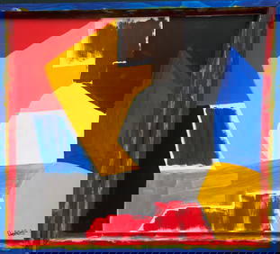 RAVELINE Miroslav ( XXth century ) - Oil on Canvas Painting (1 of 3)