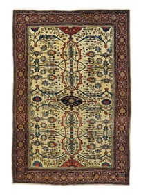 Antique Persian Farahan Sarouk Rug 4?4" x 6?6" (1.32 x 1.98 M)