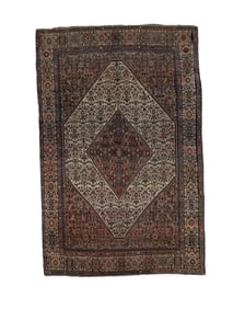 Antique Persian Farahan Sarouk Rug 4?3" x 6?5" (1.30 x 1.96 M)