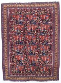 Antique Persian Qashqai Rug 5'3" x 7?1" (1.60 x 2.16 M)