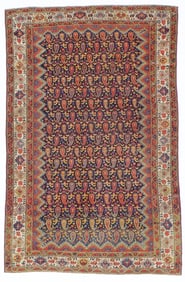 Antique Persian Malayer Rug 4'1" x 6?5" (1.24 x 1.96 M)