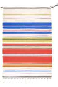 Vintage Turkish Kilim Rug 3'3" x 4'8" (0.99 x 1.42 M)