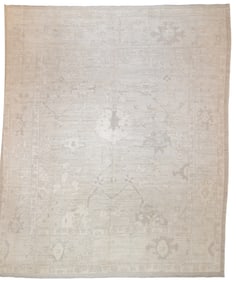 Oushak Sheep Modern Rug 8'4" x 10' (2.54 x 3.05 M)