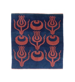 Vintage Scandinavian Squarish Kilim Rug 5?2" x 5?6" (1.57 x 1.68 M)