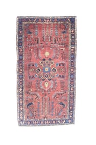 Antique Persian Sarouk Rug 2'8" x 5? (0.81 x 1.52 M)