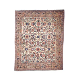 Antique Persian Afshar Rug 4'7" x 5?9" (1.40 x 1.75 M)