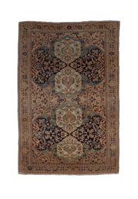 Antique Persian Farahan Sarouk Rug 4'3" x 6?7" (1.30 x 2.01 M)