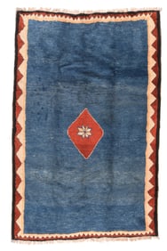 Vintage Persian Gabbeh Rug 5'2'' x 8'5'' (1.57 x 2.57 M)