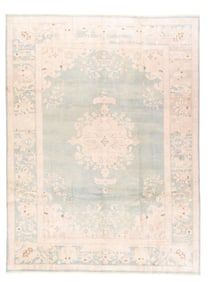 Turkish Oushak Rug 9' x 12' (2.74 x 3.66 M)