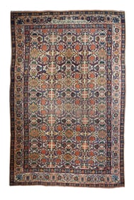 Antique Persian Bidjar Rug 9'8" x 14'6" (2.95 x 4.42 M)