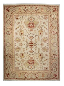 Turkish Oushak Rug 9' x 12" (2.74 x 3.66 M)