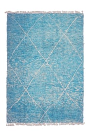 Vintage Moroccan Rug 6'6" x 9'4" (1.98 x 2.84 M)