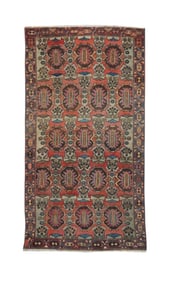 Antique Persian Malayer Rug 3'2" x 6'3" (0.97 x 1.91 M)