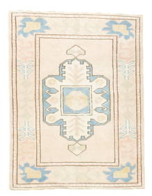 Turkish Oushak Rug 3' x 3'11" (0.91 x 1.19 M) (1 of 5)