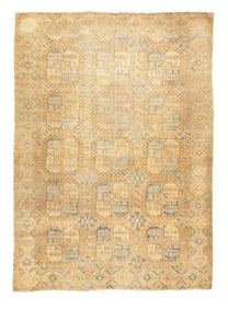 Vintage Persian Turkamen Rug 7'8" x 10'6" (2.34 x 3.20 M)