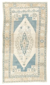 Turkish Oushak Rug 5'5" x 9'7" (1.65 x 2.92 M)