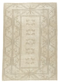 Turkish Oushak Rug 6'7" x 9'5" (2.01 x 2.87 M)