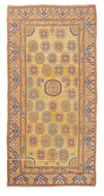 Antique Khotan Rug 5'3" x 10'8" (1.60 x 3.25 M)