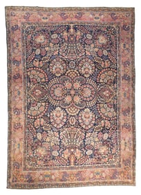 Antique Persian Kerman Rug 10'1" x 14'3" (3.07 x 4.34 M)