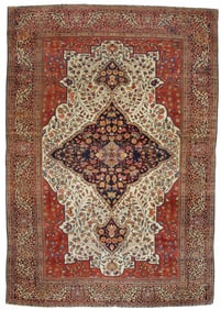 Antique Persian Farahan Sarouk Rug 6?9" x 9?10" (2.06 x 3.00 M)