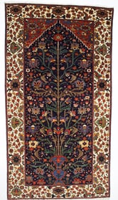 Antique Persian Bakhtiari Rug 6?1" x 11?4" (1.85 x 3.45 M)