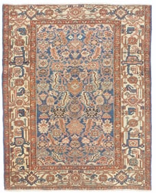 Antique Persian Heriz/Serapi Rug 4?5" x 5?7" (1.35 x 1.70 M)