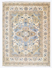 Vintage Indo Kashan Rug 9'3" x 12?3" (2.82 x 3.73 M)