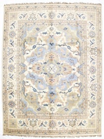 Vintage Indo Kashan Rug 9?3" x 12?1" (2.82 x 3.68 M)