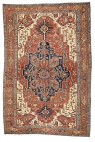 Antique Persian Serapi Rug 10?2" x 15? (3.10 x 4.57 M)