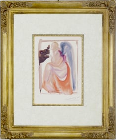 Salvador Dali Le ciel de Mercure, from le Paradis